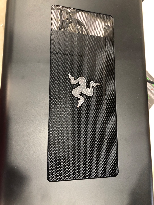 Photo 5 of Razer Core X Aluminum External GPU Enclosure (eGPU): Compatible with Windows & MacOS Thunderbolt 3 Laptops, NVIDIA /AMD PCIe Support, 650W PSU, Classic Black
