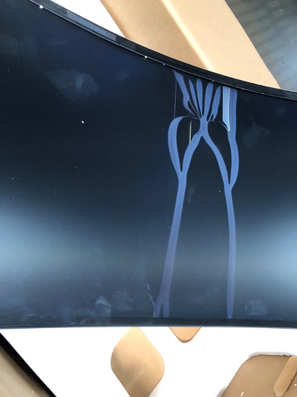 Photo 1 of **Damaged to Display Review Photos** Samsung -49" Odyssey G9 Gaming Monitor - LC49G95TSSNXZA