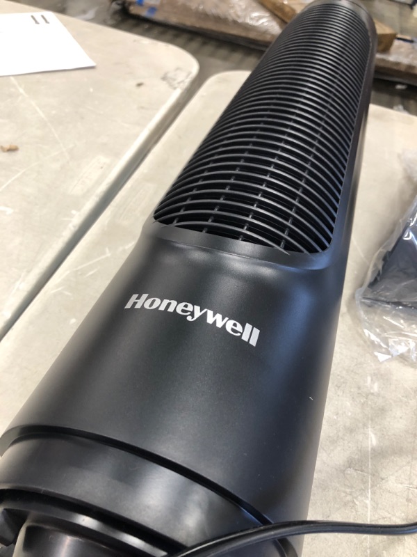Photo 1 of Honeywell QuietSet Tower Fan - 33" Diameter - 8 Speed - Quiet, Oscillating, Timer-off Function - Black
