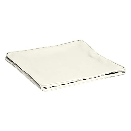 Photo 1 of Arden Selections AH0YF07B-41 Cushion Acrylic Deep Seat Cover, Cream 24 inches (L) x 24 inches (W) x 6 inches (H)
