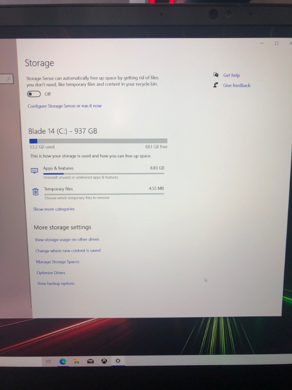 Photo 1 of Razer Blade 14 Gaming Laptop: AMD Ryzen 9 5900HX 8 Core, NVIDIA GeForce RTX 3080, 14" QHD 165Hz, 16GB RAM, 1TB SSD - CNC Aluminum - Chroma RGB - THX Spatial Audio - Vapor Chamber Cooling