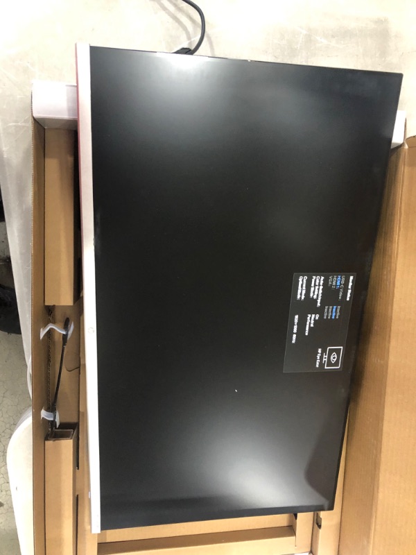 Photo 2 of HP M27fd FHD 65w USB-C Monitor - Works With Chromebook - Computer Monitor with 27-inch IPS Display(1080p)- Eyesafe & 99% sRGB - AMD Freesync- HDMI, VGA & USB-C - Borderless Design- Tilt Adjust - Black