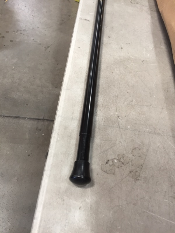 Photo 3 of 67' BLACK ADJUSTABLE CURTIAN-SHOWER ROD