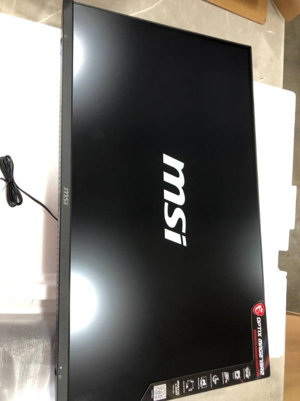 Photo 5 of MSI Full HD Gaming RGB Non-Glare Super Narrow Bezel 1ms 1920 x 1080 165Hz Refresh Rate Adjustable Height Arm FreeSync 27” IPS Gaming Monitor (Optix MAG273R2)
