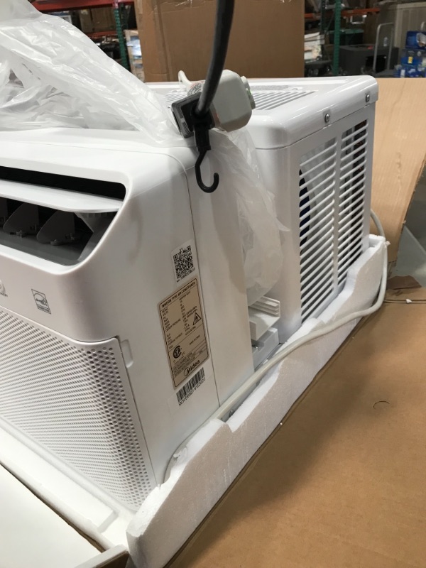 Photo 6 of Midea 8,000 BTU U-Shaped Smart Inverter Window Air Conditioner–Cools up to 350 Sq. Ft., Ultra Quiet with Open Window Flexibility, Works with Alexa/Google Assistant, 35% Energy Savings, Remote Control
