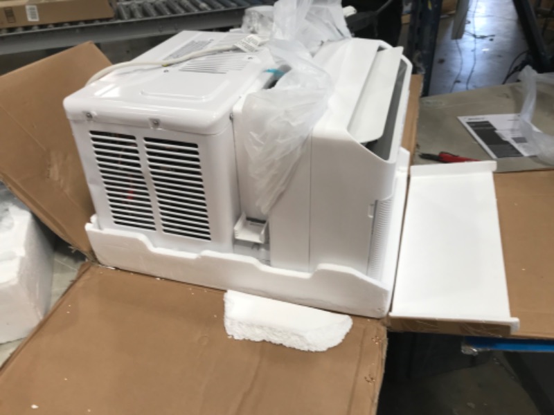 Photo 2 of Midea 8,000 BTU U-Shaped Smart Inverter Window Air Conditioner–Cools up to 350 Sq. Ft., Ultra Quiet with Open Window Flexibility, Works with Alexa/Google Assistant, 35% Energy Savings, Remote Control
