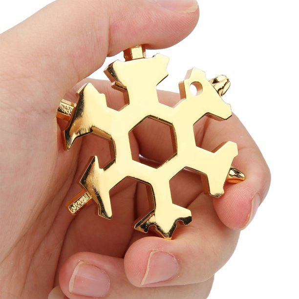 Photo 1 of  Portable Multifunctional Tool Snowflake Shape, pack of 10