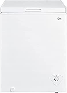 Photo 1 of (MULTIPLE DENTS)
Midea MRC050S0AWW Chest Freezer, 5.0 Cubic Feet, White
