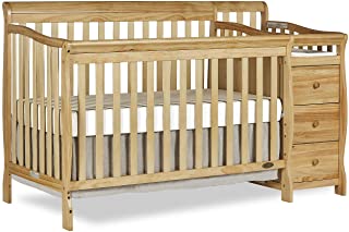 Photo 1 of (PARTS ONLY: MISSING HARDWARE/MANUAL0
Dream On Me 5-in-1 Brody Convertible Crib with Changer in Natural,