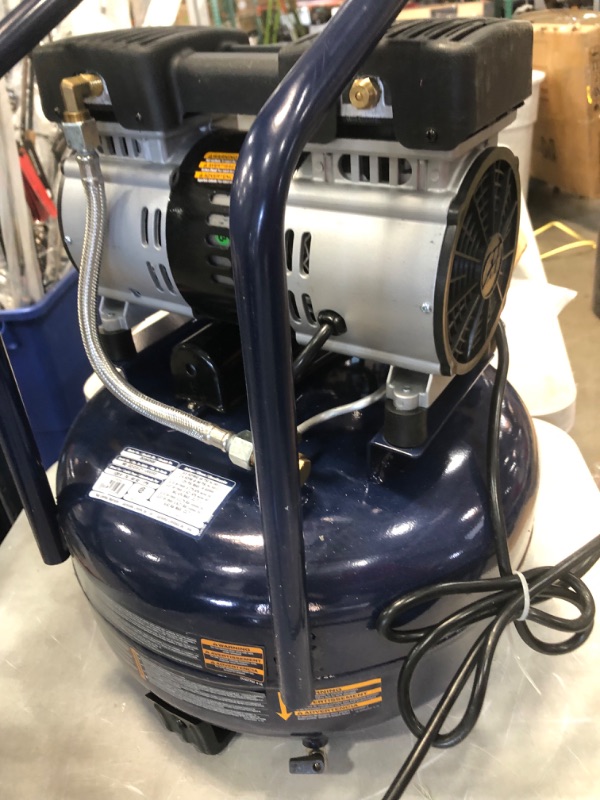 Photo 7 of ***PARTS ONLY*** 
Campbell Hausfeld 6 Gallon Portable Quiet Air Compressor (DC060500)
