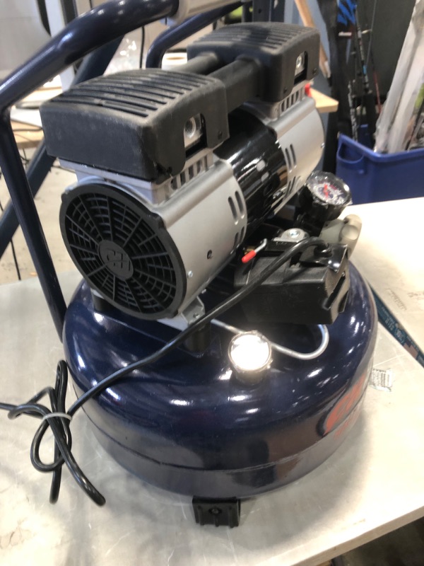 Photo 5 of ***PARTS ONLY*** 
Campbell Hausfeld 6 Gallon Portable Quiet Air Compressor (DC060500)
