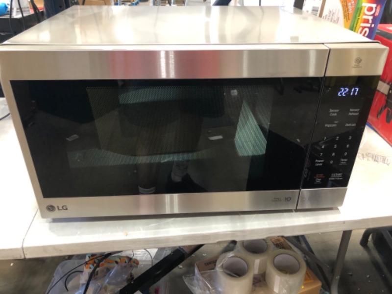 Photo 7 of (DENTED)
NeoChef 2 Cu. Ft. 1200W Countertop Microwave in Stainless Steel
