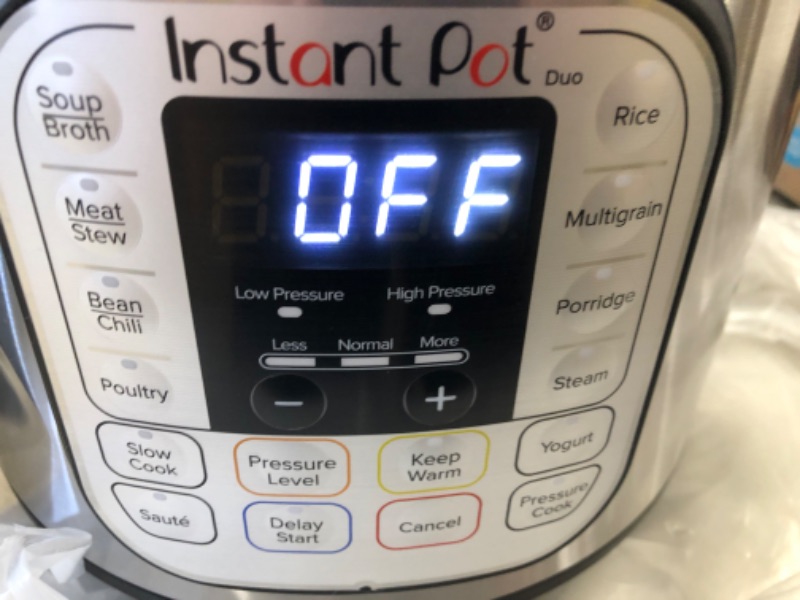 Photo 2 of (DENTED SIDE)
Instant Pot Duo 7-in-1 Electric Pressure Cooker