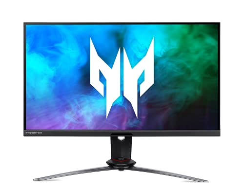 Photo 1 of **Has Blue Line**
Acer Predator XB283K KVbmiipruzx 28" UHD 3840 X 2160 Agile-Splendor IPS Gaming Monitor | AMD FreeSync Premium/G-SYNC Compatible | 144Hz | 1ms | TUV/Ey
