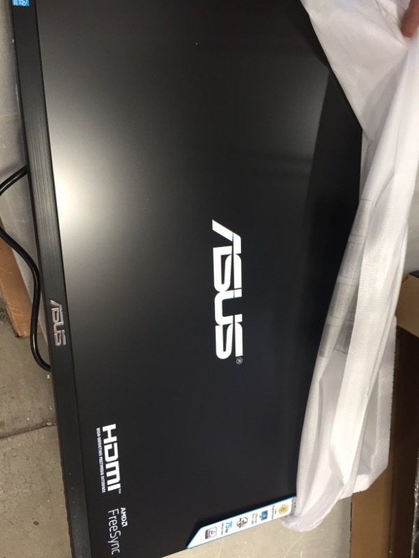 Photo 1 of Asus VA24EHE 23.8” Monitor, 1080P, Full HD, IPS, 75Hz, HDMI D-Sub DVI-D, Adaptive-Sync / FreeSync, VESA wall mountable, Eye Care, Flicker-free and Low Blue Light
