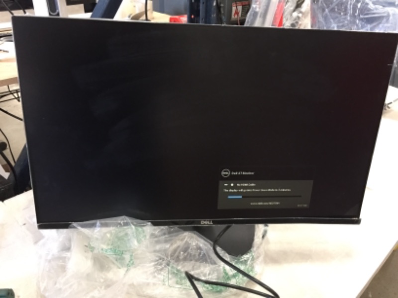 Photo 2 of *DAMAGED* Dell 27 LED Backlit LCD Monitor SE2719H IPS Full HD 1080p, 1920x1080 at 60 Hz HDMI VGA, Black
