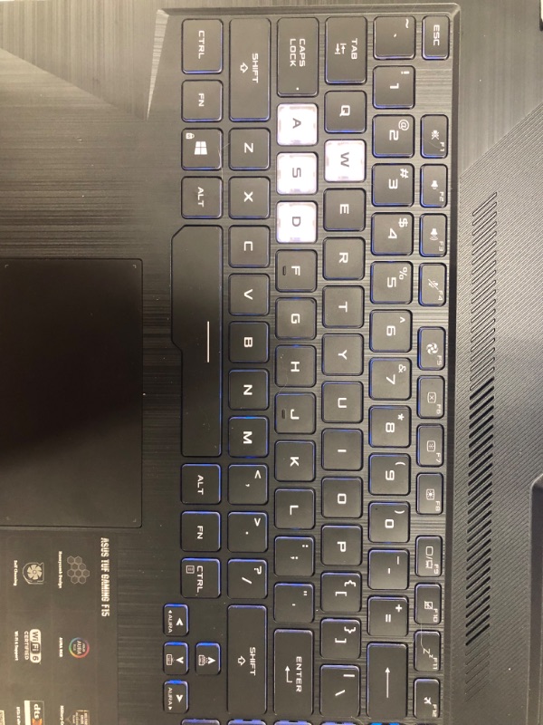 Photo 7 of ASUS TUF Gaming F15 Gaming Laptop, 15.6” 144Hz FHD IPS-Type Display, Intel Core i5-10300H Processor, GeForce GTX 1650, 8GB DDR4 RAM, 512GB PCIe SSD, Wi-Fi 6, Windows 11 Home, FX506LH-AS51
