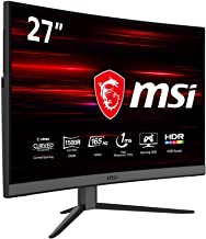 Photo 1 of MSI Optix G273QF 16:9 Aspect Ratio Anti-Glare Super Narrow Bezel 1ms 2560 x 1440 (QHD) 165Hz Refresh Rate Tilt Adjustment Nvidia G-Sync Compatible 27" Rapid IPS Gaming Monitor
** MISSING USB, USB Type C, DisplayPort***