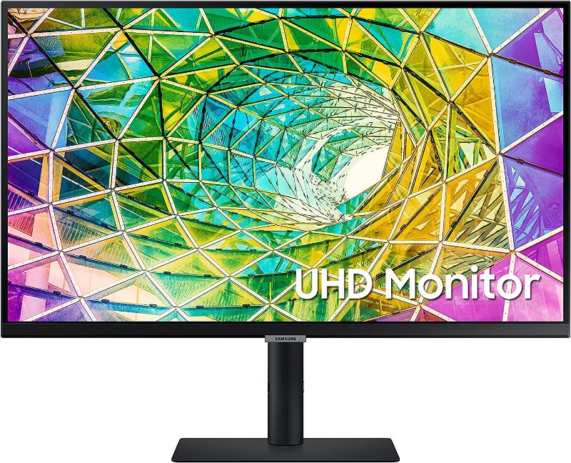 Photo 1 of SAMSUNG S80A Series 27-Inch 4K UHD (3840x2160) Computer Monitor, HDMI, USB Hub, HDR10 (1 Billion Colors), Height Adjustable Stand, TUV-Certified Intelligent Eye Care (LS27A804NMNXGO)
