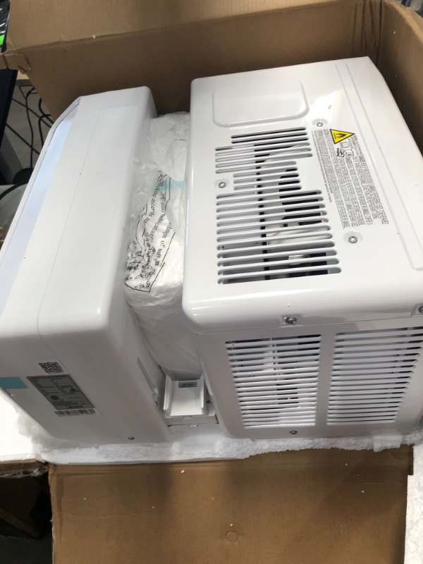 Photo 3 of **DAMAGED** Midea 12,000 BTU Smart Inverter U-Shaped Window Air Conditioner, 35% Energy Savings, Extreme Quiet, MAW12V1QWT
