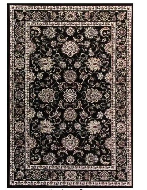 Photo 1 of Art Carpet
Arabella Traditional Border Black 9 ft. x 12 ft. Area Rug