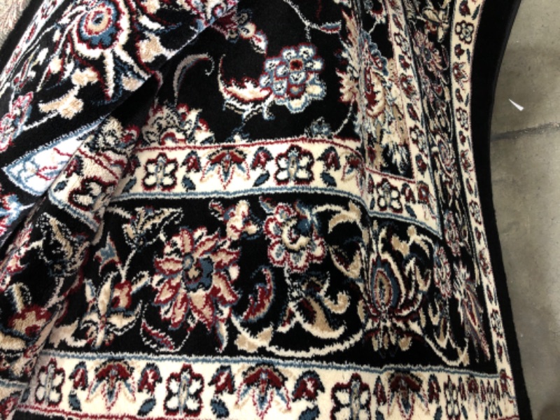 Photo 2 of Art Carpet
Arabella Traditional Border Black 9 ft. x 12 ft. Area Rug