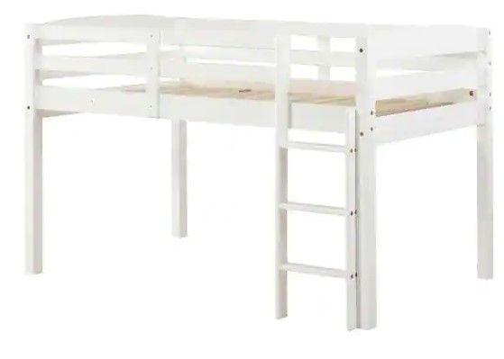 Photo 1 of **MINOR DAMAGE** Camaflexi
Tribeca White Twin Size Junior Loft Bed