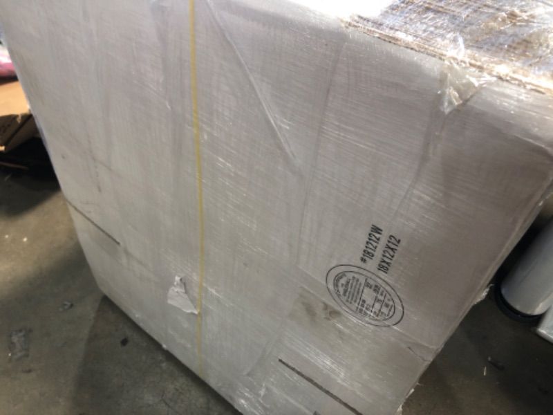 Photo 1 of **MINOR BENDS** 18" x 12" x 12" White Corrugated Cardboard Boxes, Pack of 25, for Shipping, Packing and Moving, by Choice Shipping Supplies (CS181212W)