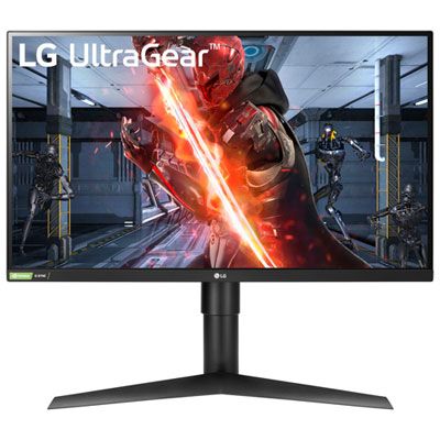 Photo 1 of LG UltraGear 27" FHD 240Hz 1ms GTG IPS LED G-Sync FreeSync Gaming Monitor (27GP750-B) - Black
