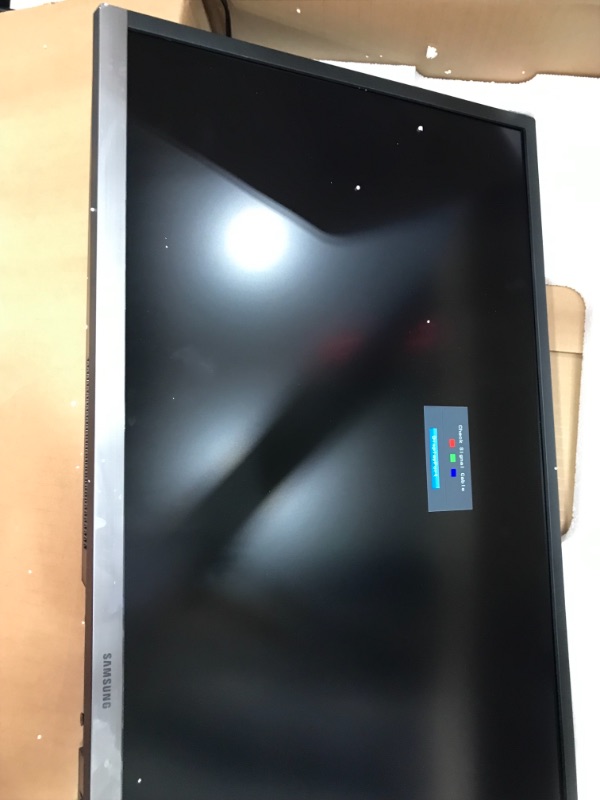 Photo 1 of SAMSUNG 34" Class Flat 3,440 x 1,440 Ultra HD - LS34J550WQNXZA