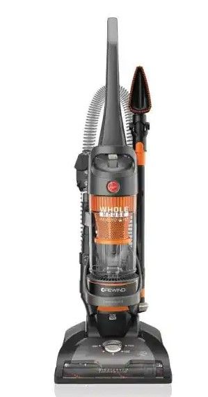 Photo 1 of HOOVER WindTunnel 2 Whole House Cord Rewind Bagless Pet Upright Vacuum Cleaner Machine with HEPA Media Filtration