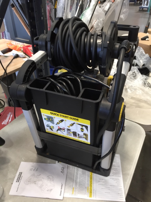 Photo 3 of ***PARTS ONLY*** Karcher K2000 2000 PSI TruPressure Electric Power Pressure Washer with 4 Nozzle Attachments – 1.3 GPM