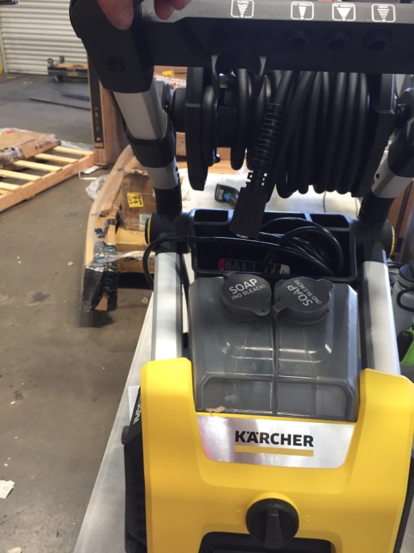 Photo 2 of ***PARTS ONLY*** Karcher K2000 2000 PSI TruPressure Electric Power Pressure Washer with 4 Nozzle Attachments – 1.3 GPM