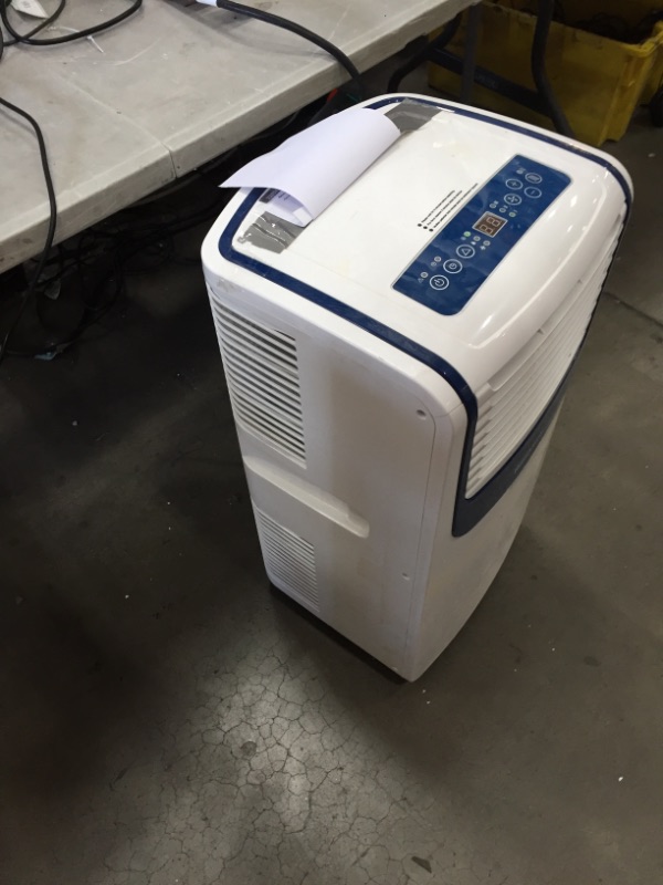 Photo 4 of Honeywell 8,000 BTU Compact Portable Air Conditioner, Dehumidifier & Fan - White & Blue, MO08CESWB6