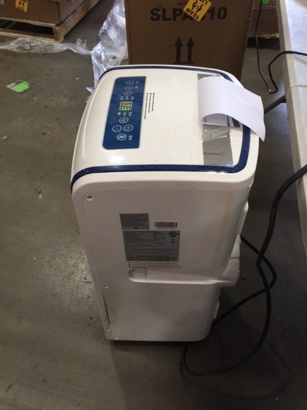 Photo 2 of Honeywell 8,000 BTU Compact Portable Air Conditioner, Dehumidifier & Fan - White & Blue, MO08CESWB6