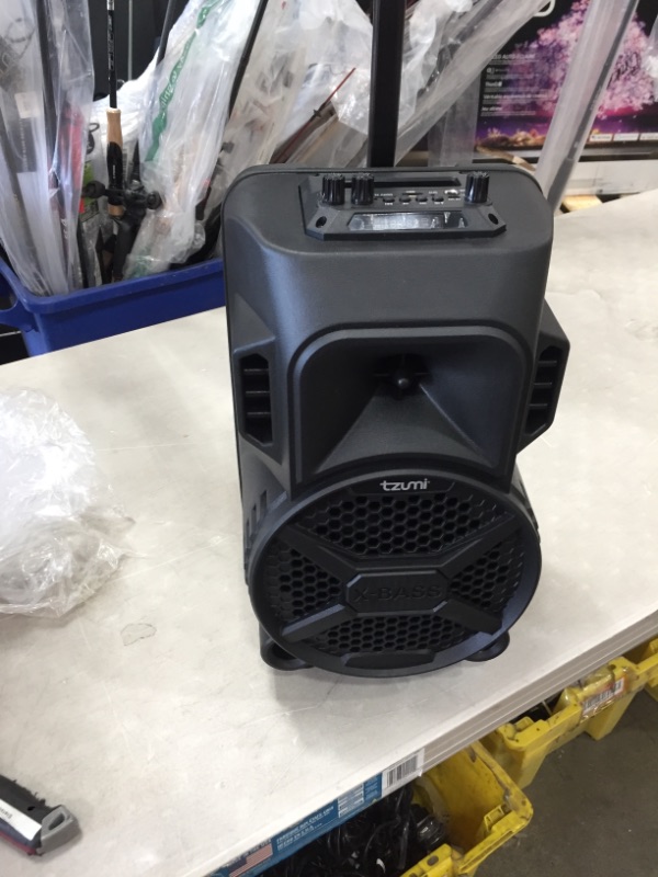 Photo 2 of PARTS ONLY 
Megabass Bluetooth Karaoke Jobsite Speaker