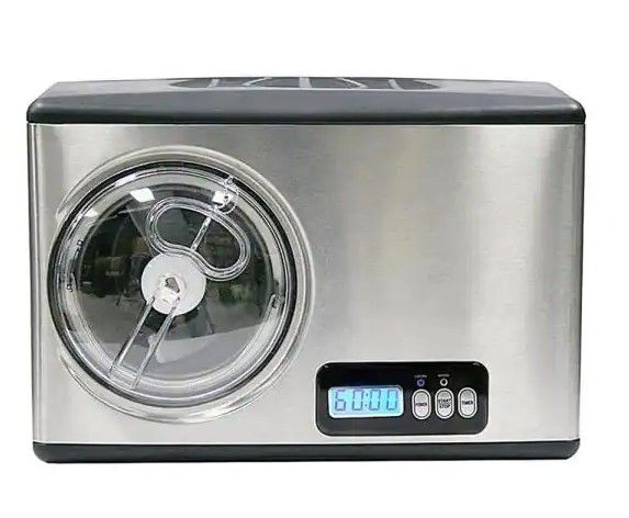 Photo 1 of Whynter 1.6 Qt. Stainless Steel Electric Ice Cream Maker with Built-In Timer