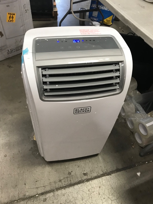 Photo 5 of (DAMAGED MOTOR)
BLACK+DECKER BPACT12WT Large Spaces Portable Air Conditioner, 12,000 BTU, White