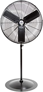 Photo 1 of (MISSING POWER CORDS/HARDWARE)
iLIVING 30" Commercial Pedestal Oscillating Fan - Shop, Garage, Warehouse - 120V 1.65A 8400 CFM