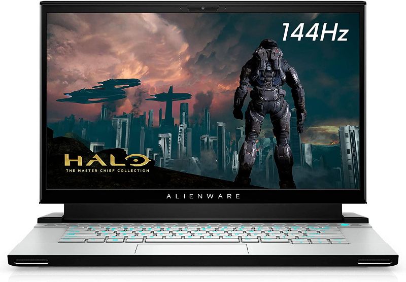 Photo 1 of Alienware m15 R3 15.6inch FHD Gaming Laptop (Lunar Light) Intel Core i7-10750H 10th Gen, 16GB DDR4 RAM, 512GB SSD, Nvidia GeForce RTX 2060 6GB GDDR6, Windows 10 Home (AWm15-7272WHT-PUS)
