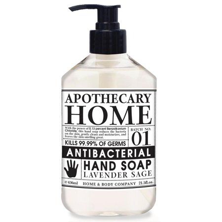 Photo 1 of **EXPIRED 2021** 1.5 oz. Lavender Sage Home Apothecary Antibacterial Hand Soap Lavender Sage (12-Pack)
