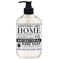 Photo 1 of **EXPIRED 2021** 21.5 oz. Lavender Sage Home Apothecary Antibacterial Hand Soap Lavender Sage (3-Pack) NON REFUNDABLE 

