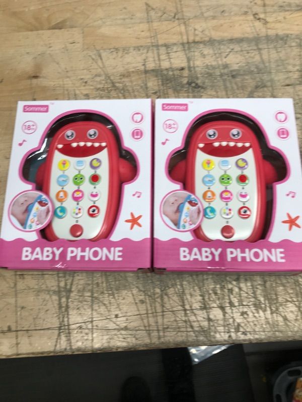 Photo 2 of HOLA Baby Cell Phone Toys for 1 Year Old Girl, My First Learning Baby Phone Toy, Lights Music Play Phone for Babies Kids Toddlers Learning Educational Gifts, Pink
Visit the HOLA Store
2 pack