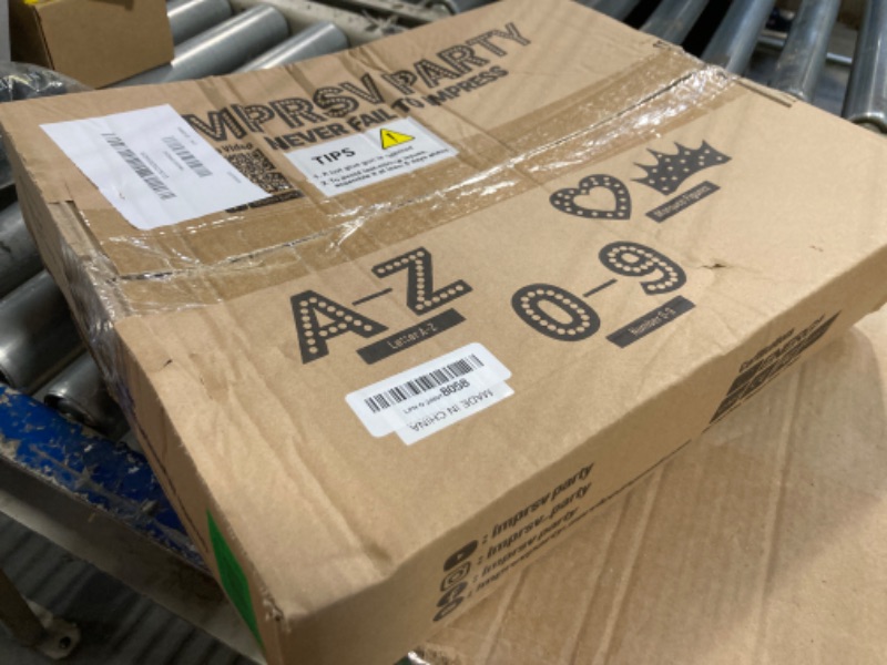 Photo 1 of imprsv 4FT Marquee Light Up Letters, Large Light Up Letters for Birthday Party Decor Wedding Decorations, Marquee Letters for Party Decoration Large Marquee Letters Arch Kit Decorations Letter C