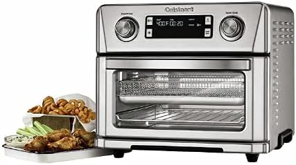 Photo 1 of ***PRODUCT SIMILAR TO THE ORIGINAL IMAGE*** Cuisinart CTOA-130PC2 Digital Model Airfryer Toaster Oven, 0.6 cu ft, Silver
