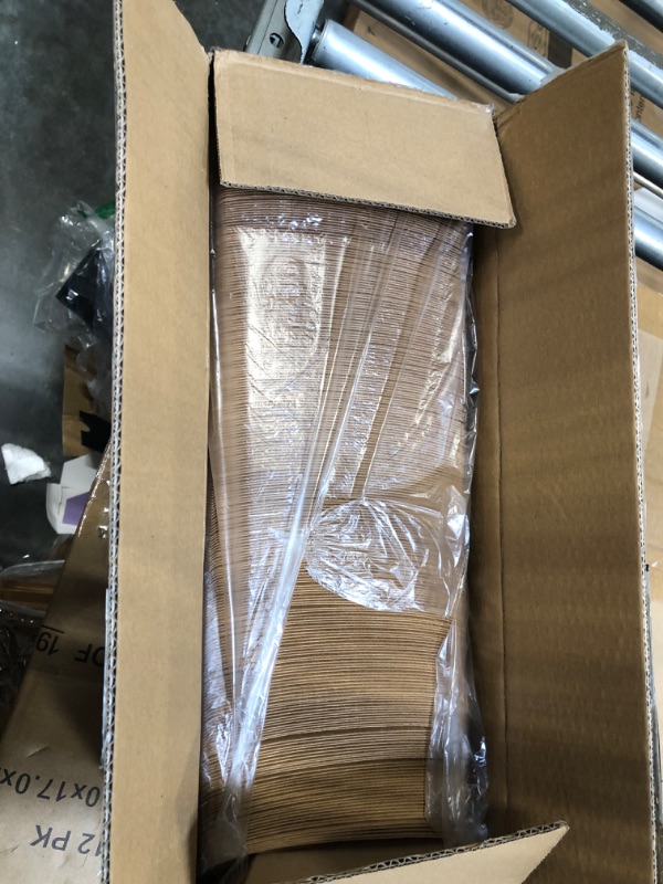 Photo 2 of [250 Pack] Large Disposable Brown Kraft Paper Food Trays, 2-Lb Concession Tray, Serving Boats for Party Snacks, Taco Bar, Seafood, Nachos Plates