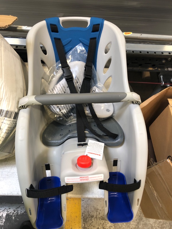 Photo 2 of Schwinn Deluxe Bicycle Mounted Child Carrier/Bike Seat For Children, Toddlers, and Kids
