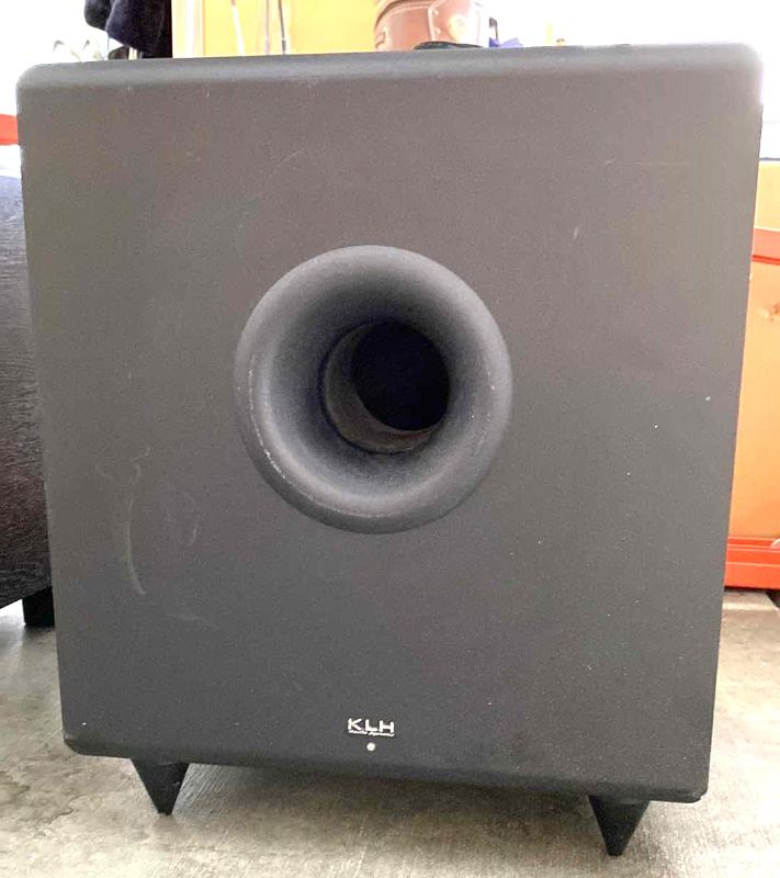 Photo 1 of KLH AMPLIFIED WOOFER 14 1/2“ x 14 1/2“ H 18“