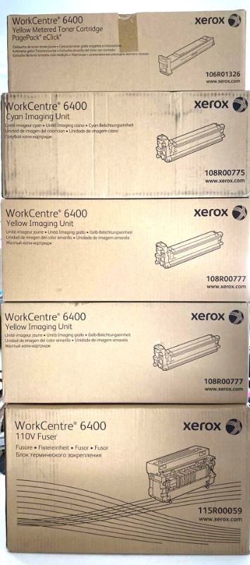 Photo 1 of CONSUMABLES FOR XEROX WORK CENTRE 6400