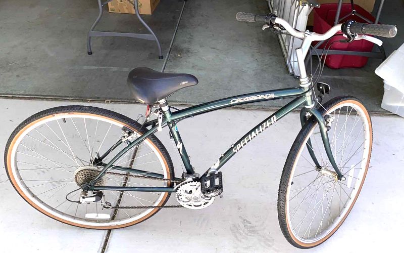 Photo 6 of GREEN CROSSROADS SPECIALIZED 10 SPEED BICYCLE 27”